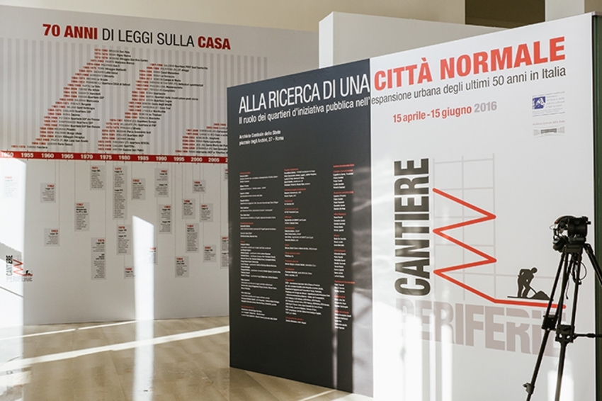 Mostra “Alla ricerca di una città normale. Il ruolo dei quartieri di iniziativa pubblica nell’espansione urbana degli ultimi 50 anni in Italia”